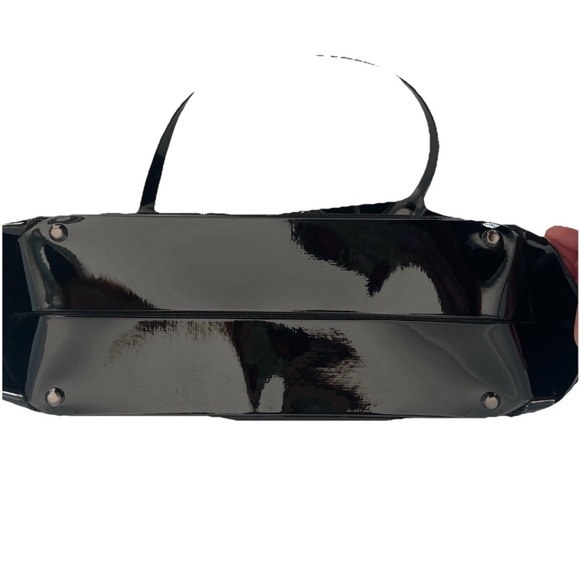 Bao Bao Issey Miyake Rock Basics Shiny Black Geometric Tote Bag BB66AG081 NWT - Picture 15 of 17